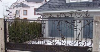 Купить откатные ворота кованые Искитим, цена от 2850 руб.