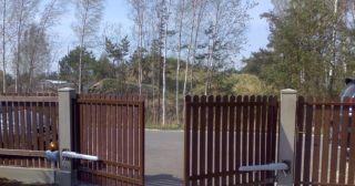 Купить распашные ворота из штакетника Искитим, цена от 2798 руб.