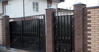 Купить распашные ворота кованные Искитим, цена от 4909 руб.