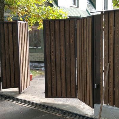 Купите и Закажите Ворота Гармошка: Лучшая Цена от 48184 руб, Установка под Ключ и Доставка в Искитиме и по Области
