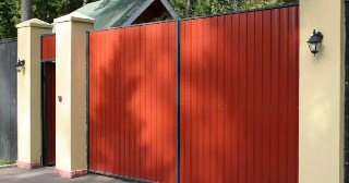 Купить ворота из профнастила Искитим, цена от 4170 руб.